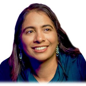 Dr. Jayatri Das, Chief Bioscientist at The Franklin Institute and co-producer of the SO CURIOUS podcast